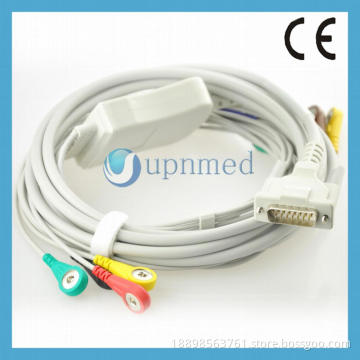 Cardiette 10lead patient ekg cable